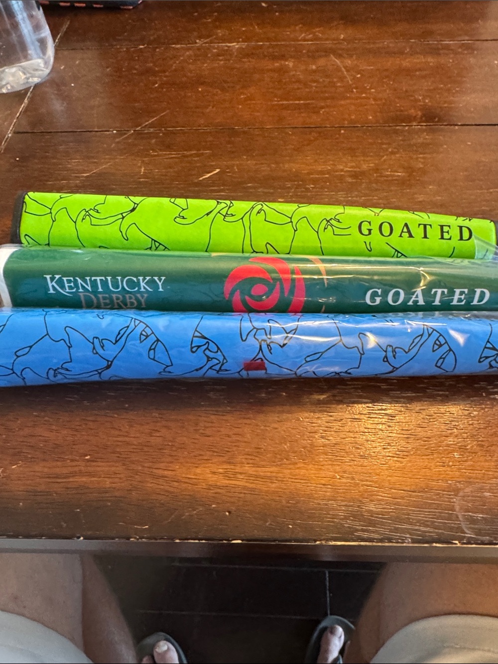 All 3 goated putter grips